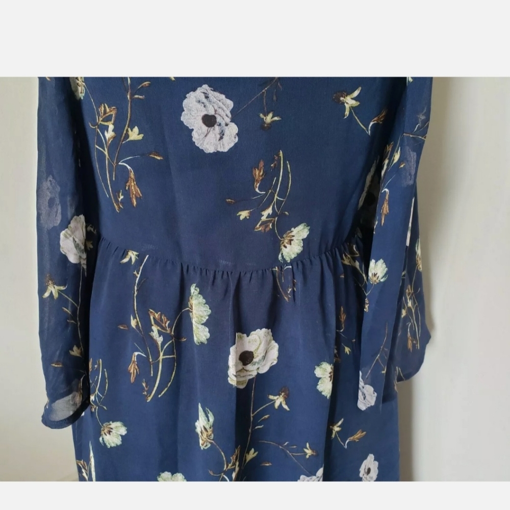 BB DAKOTA navy blue dress size XS - Picture 6 of 11